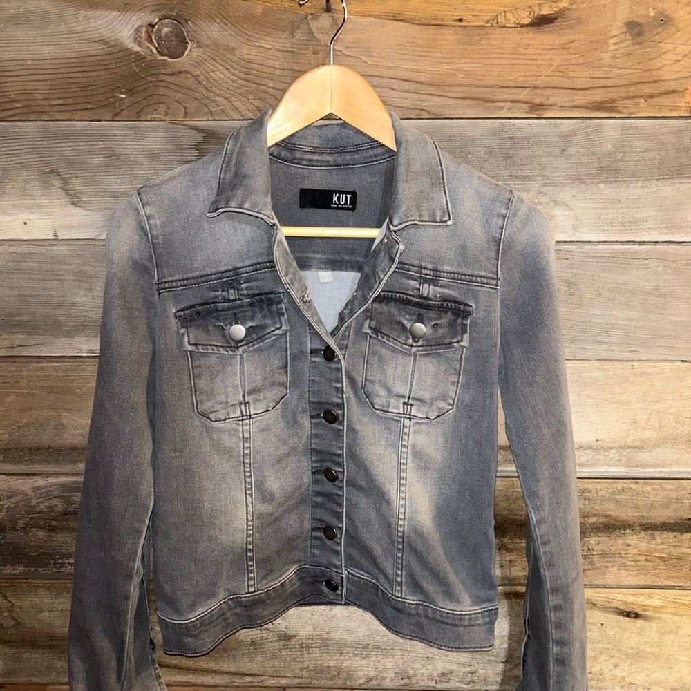 Grey Denim Jacket